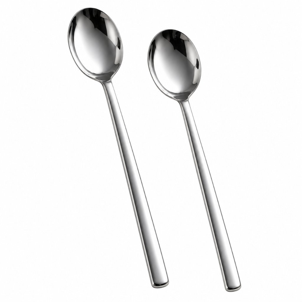 Sendok Korea Stainless Steel Tebal Premium Sendok Makan Panjang Korean Spoon