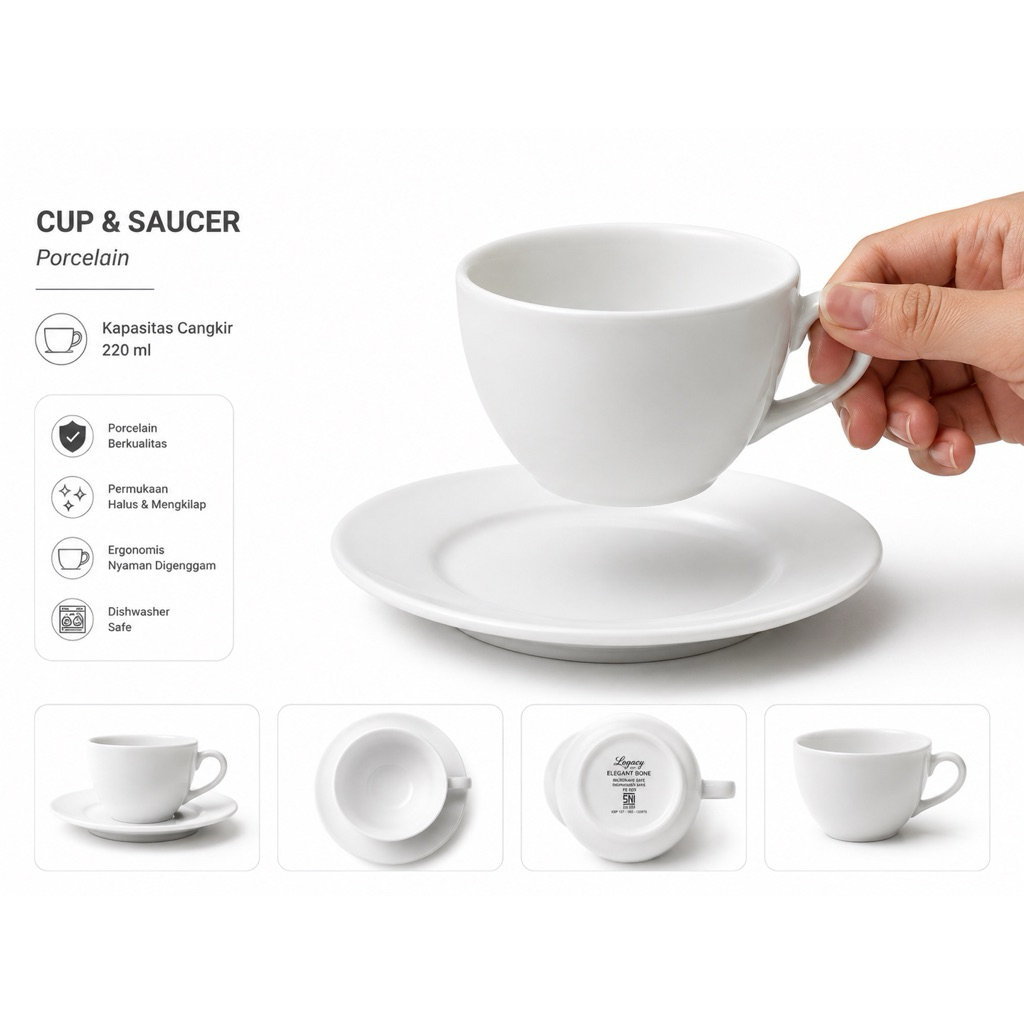 Cup Saucer 200ml — thumbnail 3