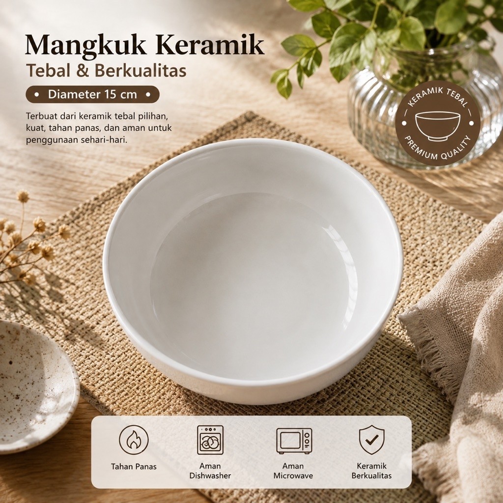 Mangkok Musli Bunga Korea Jepan Style