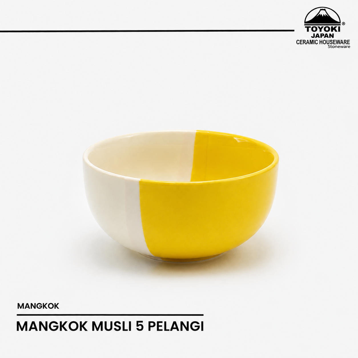 Mangkok Toyoki Musli — Kuning