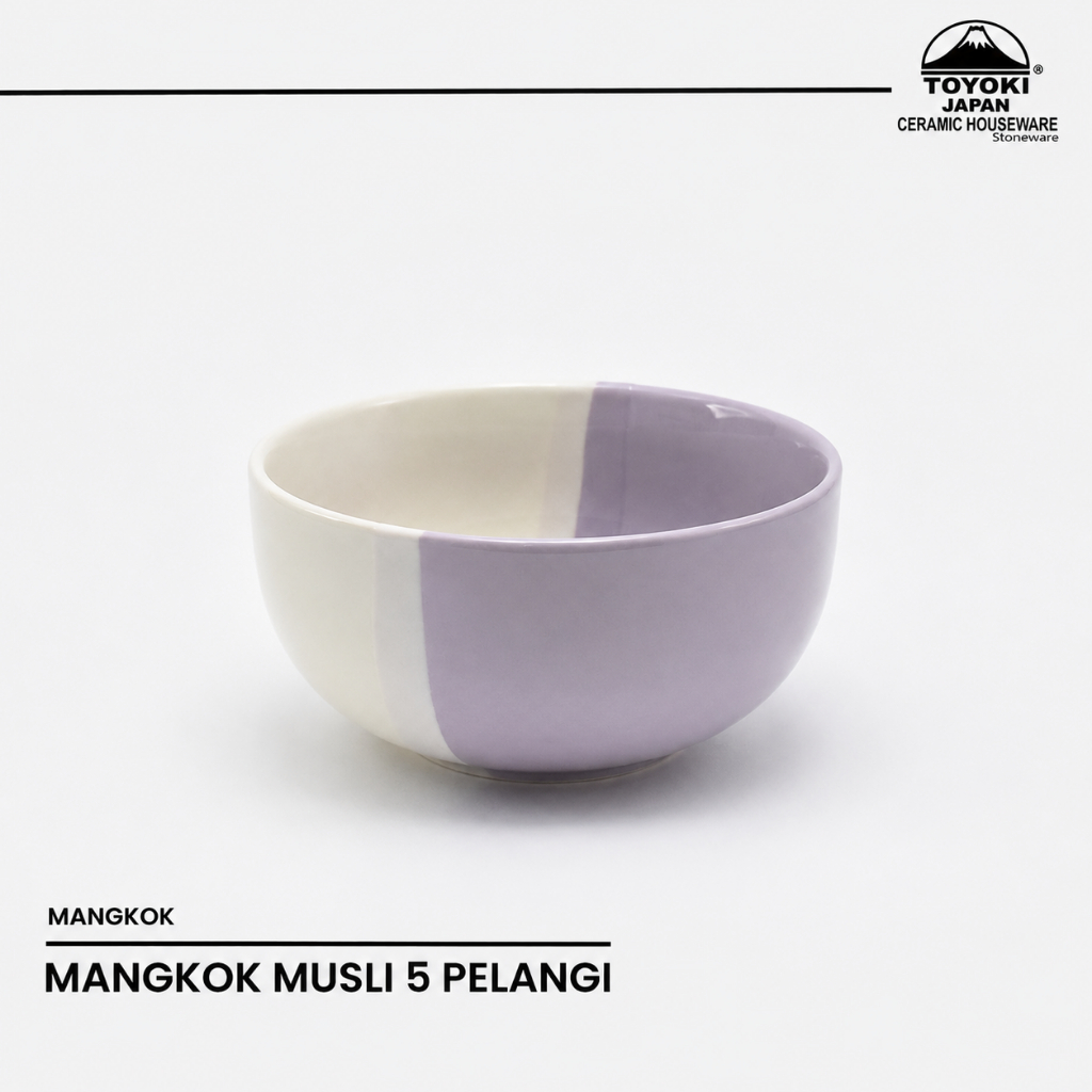 Mangkok Toyoki Musli — Ungu